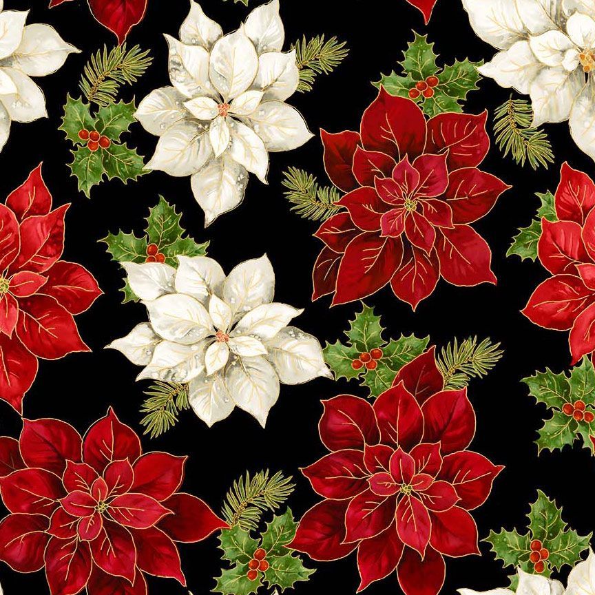 PREORDER - Poinsettia Vintage Dress - Estimated dispatch 29th of October
