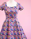 Pixie Sweetheart Dress - Psychedelic Fur
