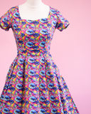Pixie Sweetheart Dress - Psychedelic Fur