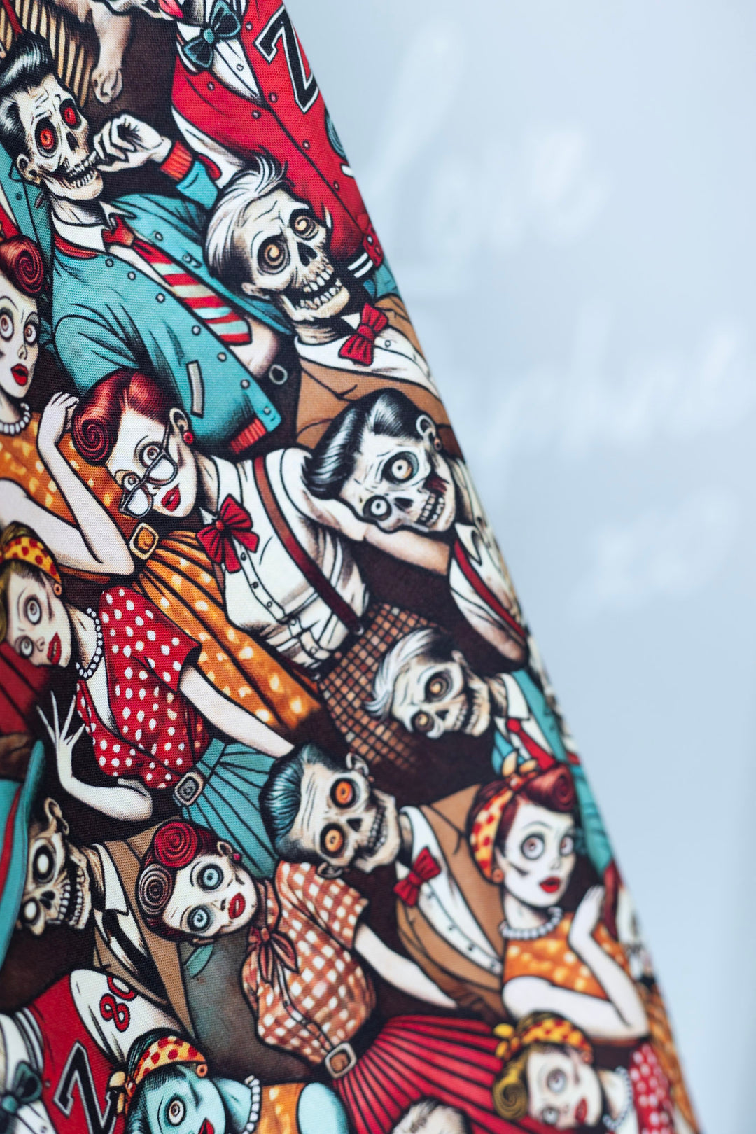 Retro Zombies Vintage Dress
