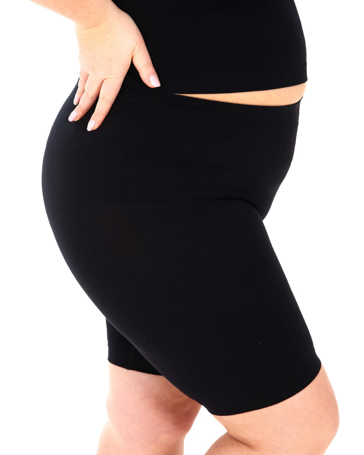 Ribbed Seam Free Cycling Shorts