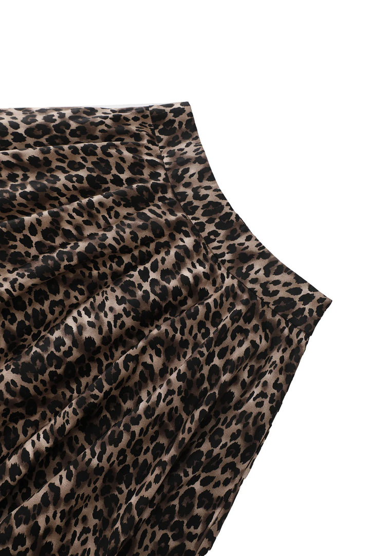 PREORDER - Maisie Leopard Print Skirt - Estimated dispatch 24th of June