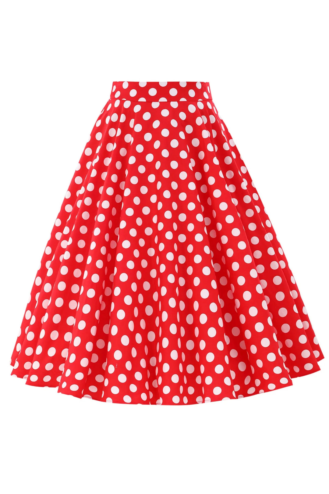 PREORDER - Maisie Red Polka Skirt - Estimated dispatch 24th of June