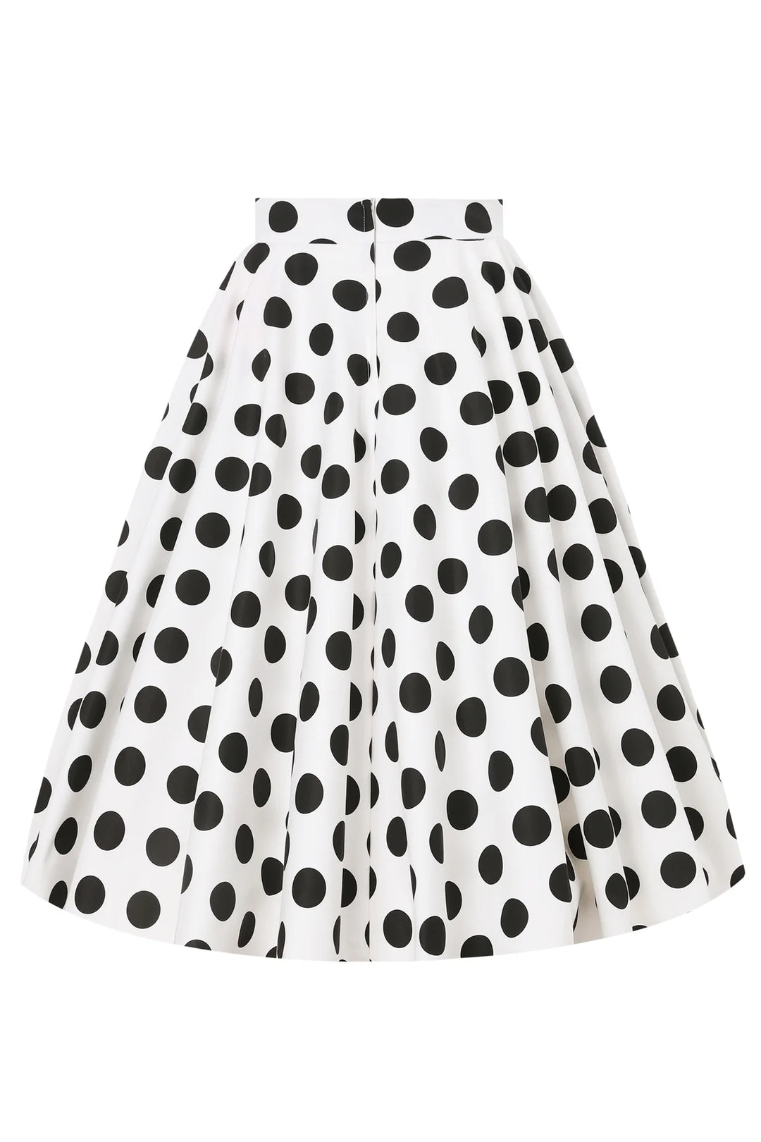 PREORDER - Maisie Monochrome Polka Skirt - Estimated dispatch 24th of June