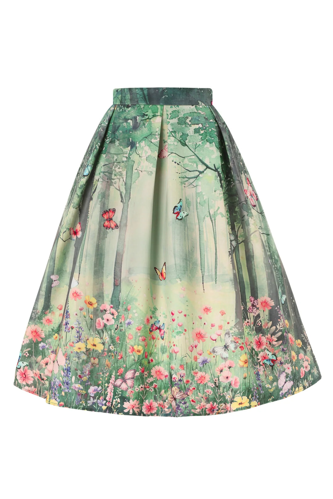 PREORDER - Aisley Butterfly Forest Skirt - Estimated dispatch 21st of May