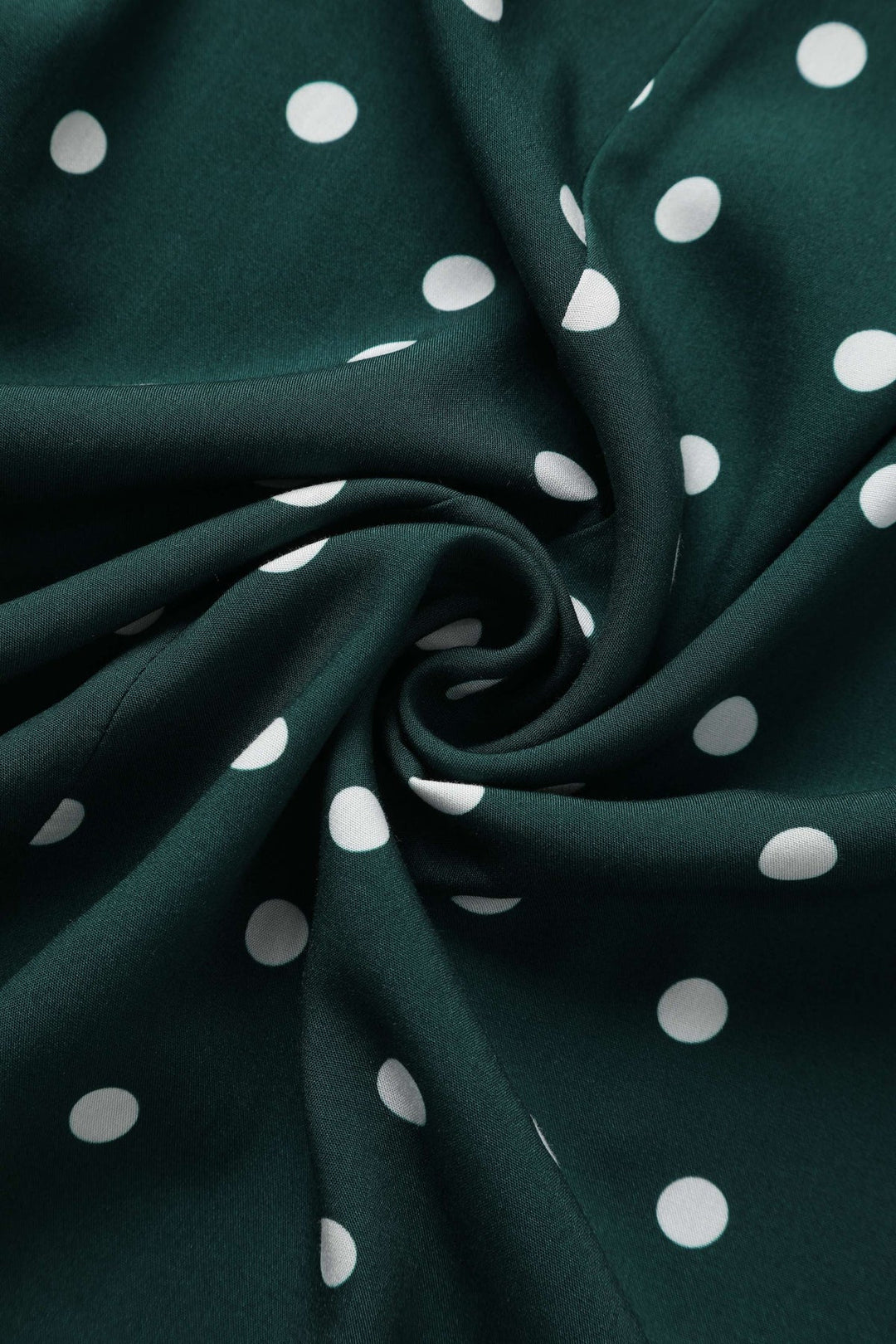 PREORDER - Estelle Green Polka Dot Skirt - Estimated dispatch 26th of November