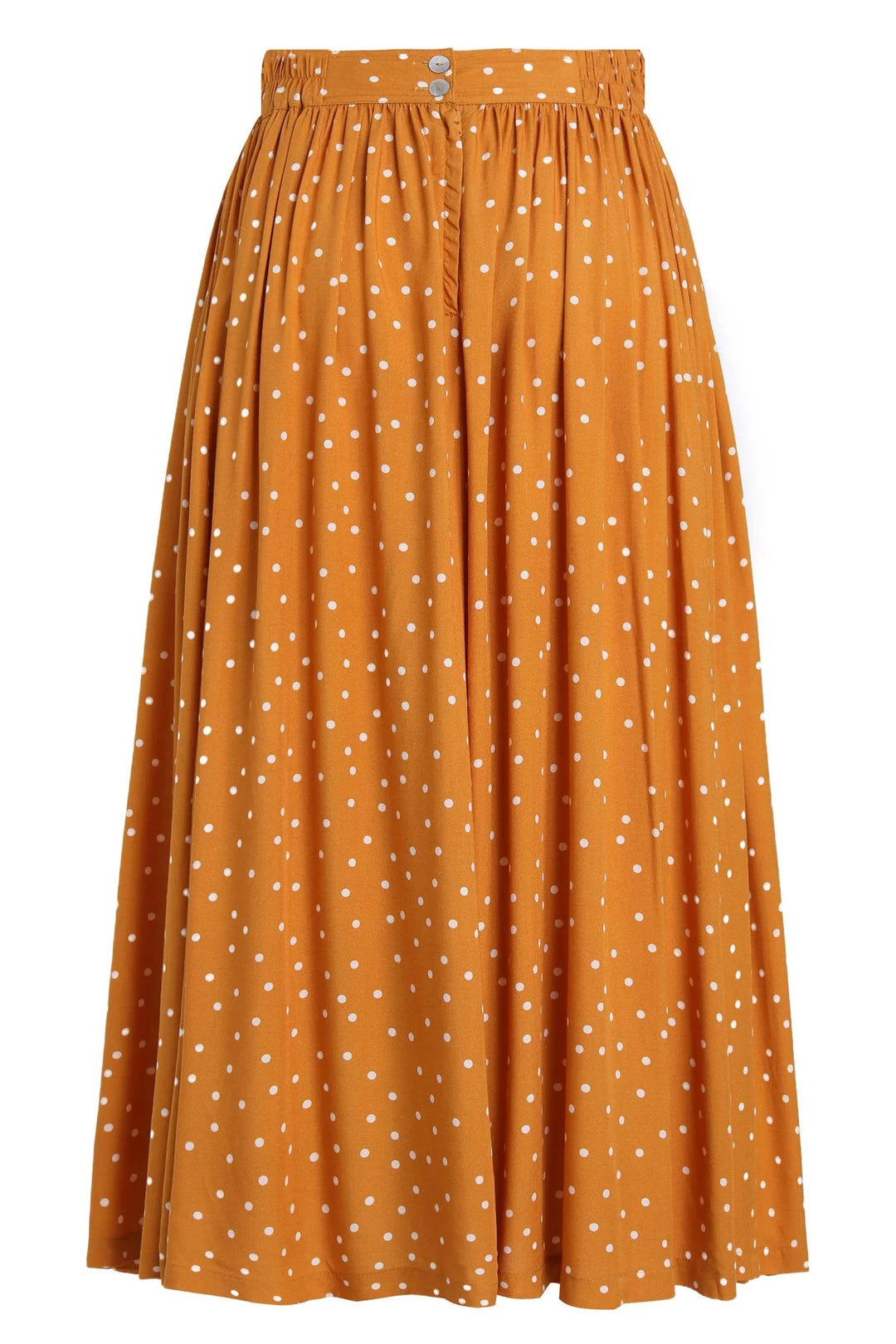 PREORDER - Estelle Terracotta Polka Dot Skirt - Estimated dispatch 26th of November