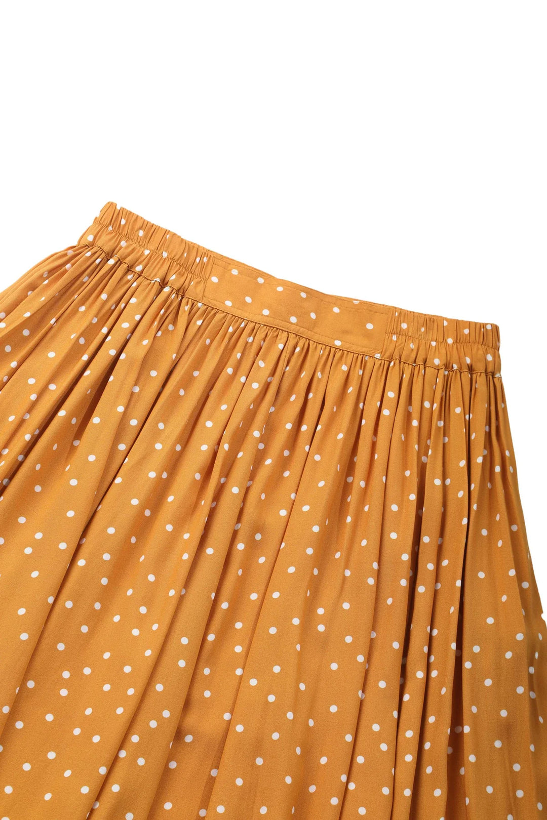PREORDER - Estelle Terracotta Polka Dot Skirt - Estimated dispatch 26th of November