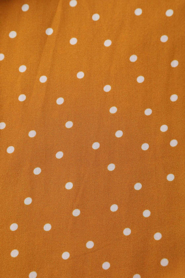 PREORDER - Estelle Terracotta Polka Dot Skirt - Estimated dispatch 26th of November