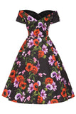 Liliana Dress - Dark Floral