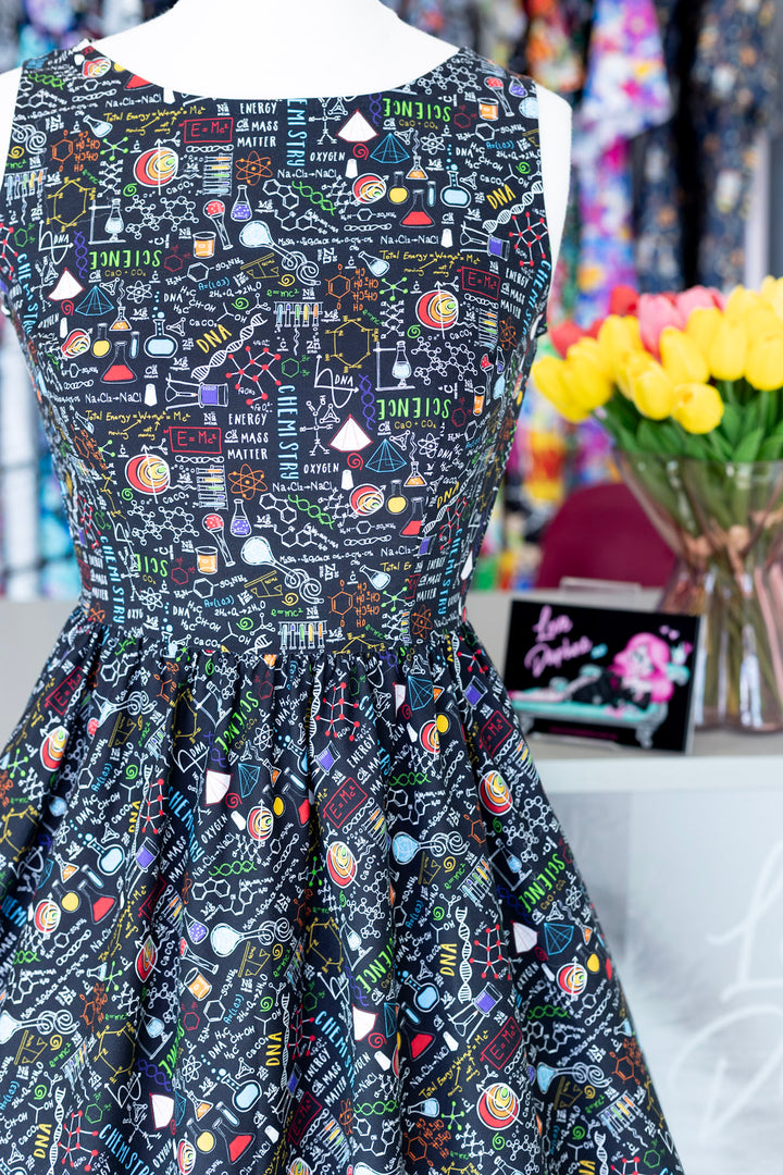 Science Midi Dress