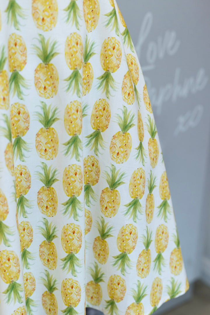 Pineapple Skater Dress