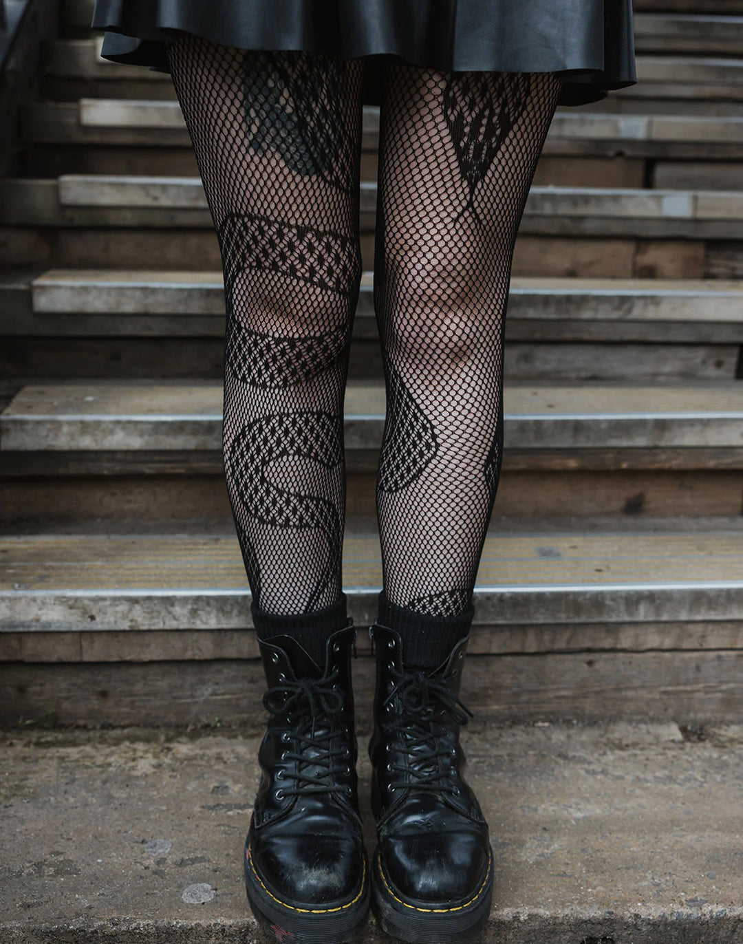 Snake Net Tights
