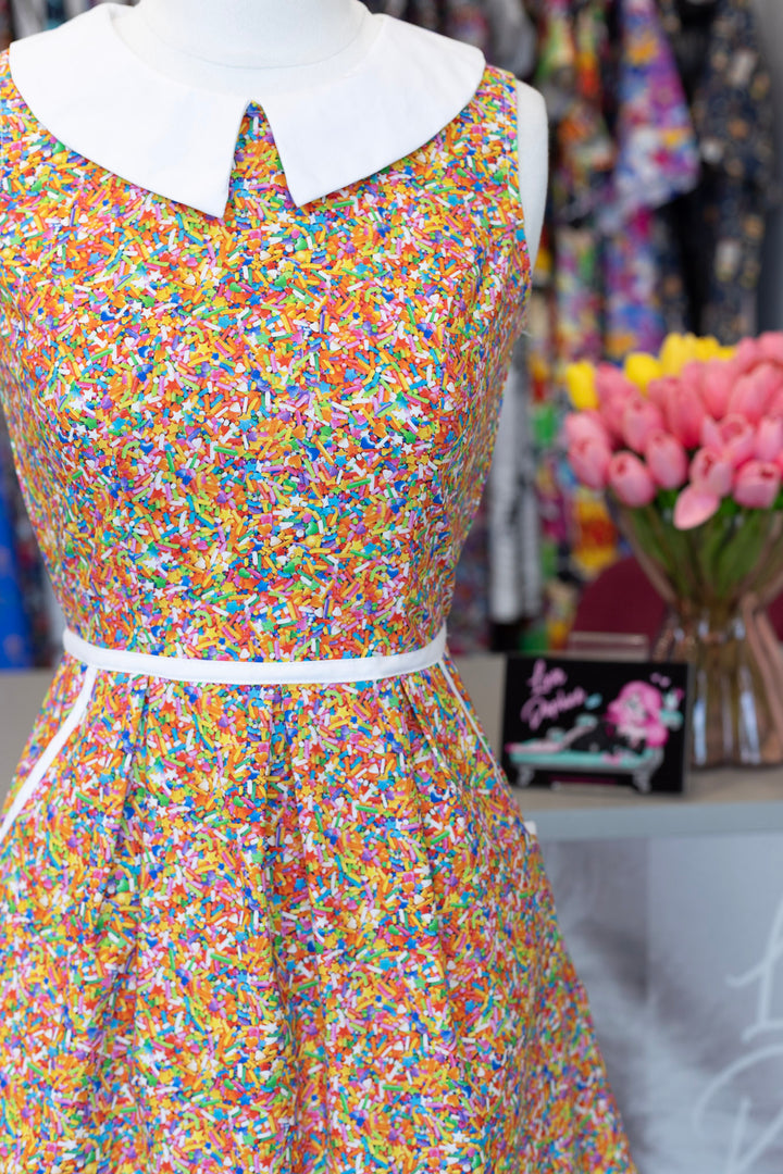 Sprinkles Collared Dress