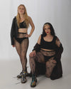 Stars and Moon Net Tights