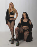 Stars and Moon Net Tights