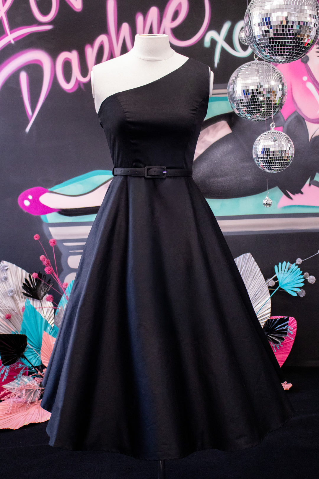 Susan Black Swing Dress