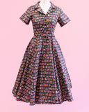Peggy Swing Dress in A Sweet Read