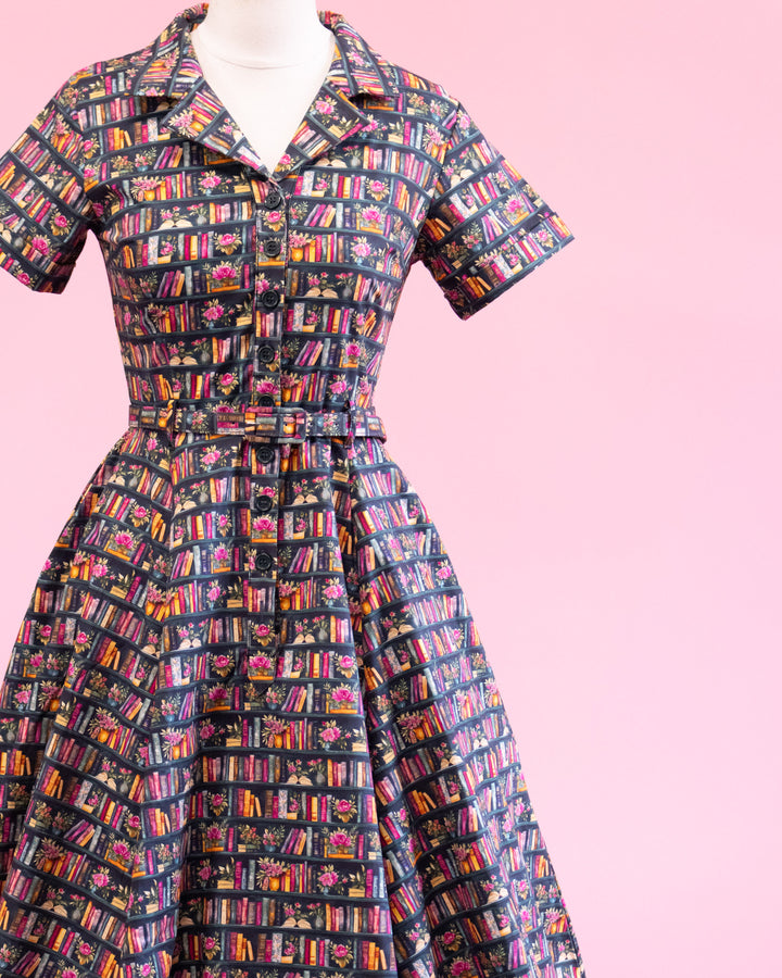 Peggy Swing Dress in A Sweet Read