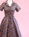 Peggy Swing Dress in A Sweet Read