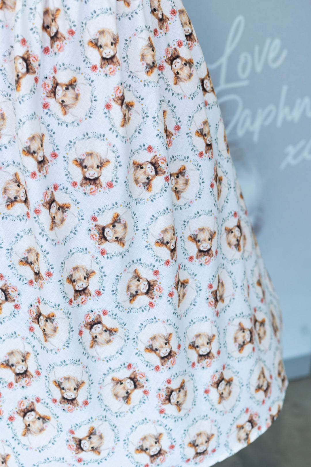 PREORDER - Till the Cows Come Home Vintage Dress - Expected dispatch date 25th of June