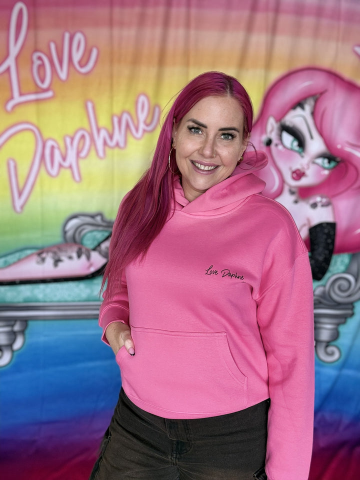 PREORDER - Love Daphne Pink Hoodie Jumper - Estimate dispatch 11th of June