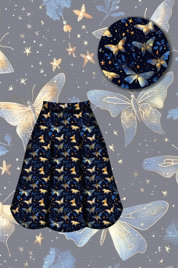Eden Skirt - Twilight Flutter - Preorder for dispatch 9th September