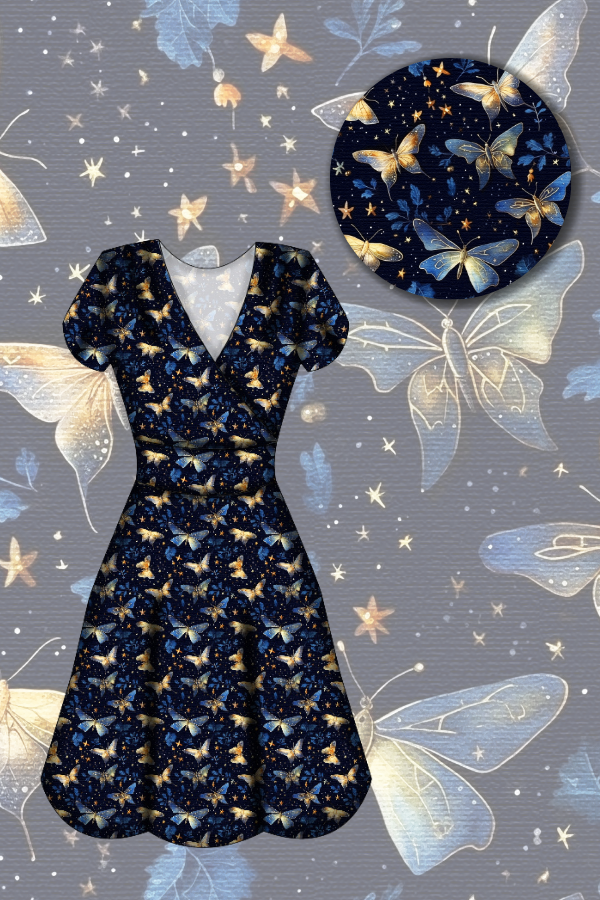 Maeve Swing Dress - Twilight Flutter - Preorder for dispatch 9th September
