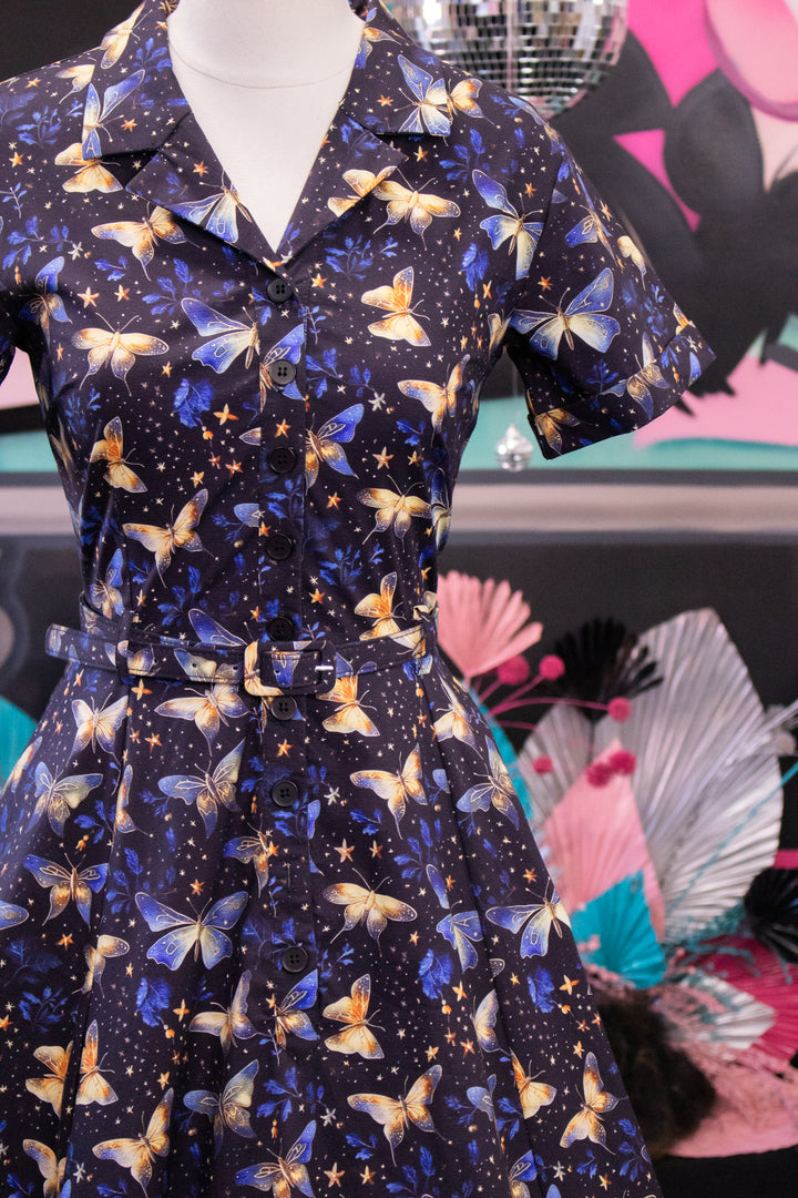 Peggy Swing Dress - Twilight Flutter