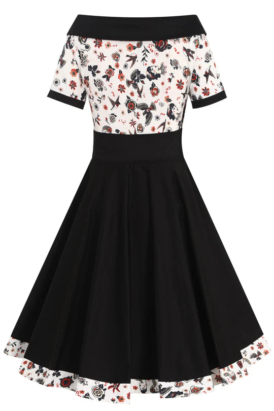 PREORDER - Darlene 50's Tattoo Inspired - Estimated dispatch 30th of October