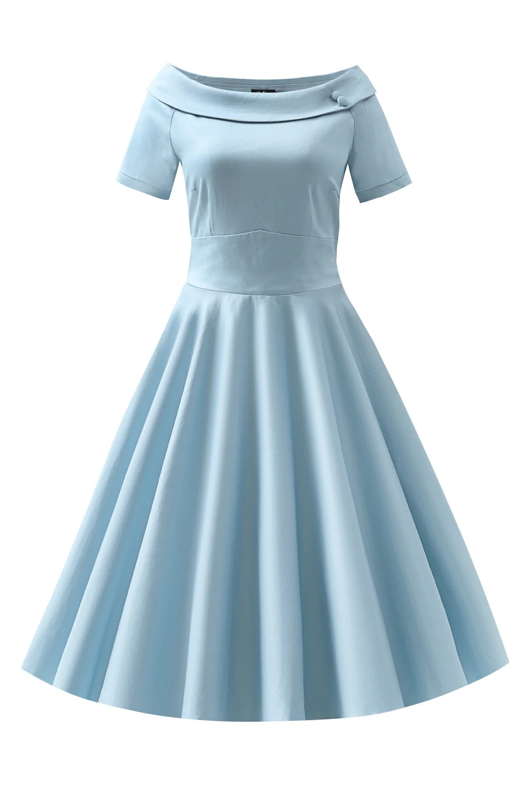 PREORDER - Darlene Light Blue Swing Dress - Expected dispatch 5th of November