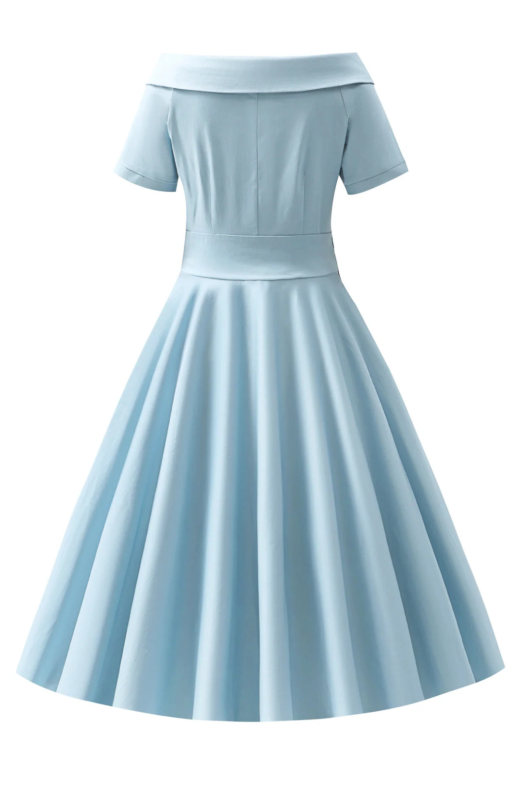 PREORDER - Darlene Light Blue Swing Dress - Expected dispatch 5th of November