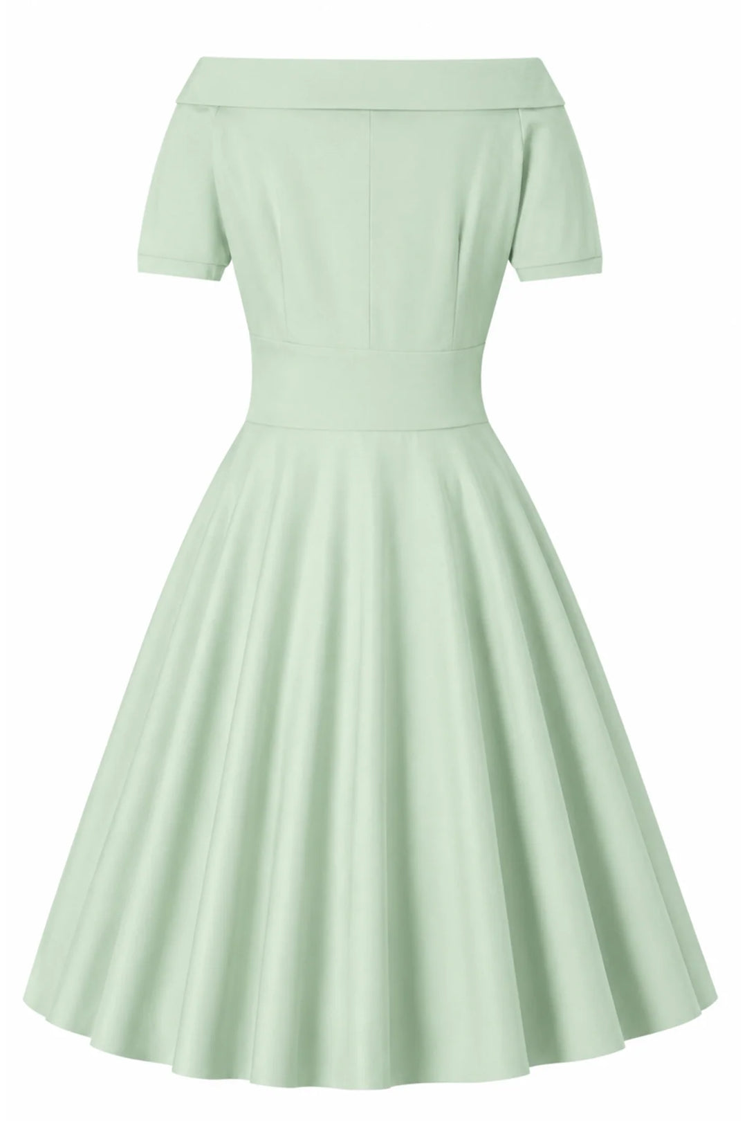 PREORDER - Darlene Mint Green Swing Dress - Expected dispatch 5th of November