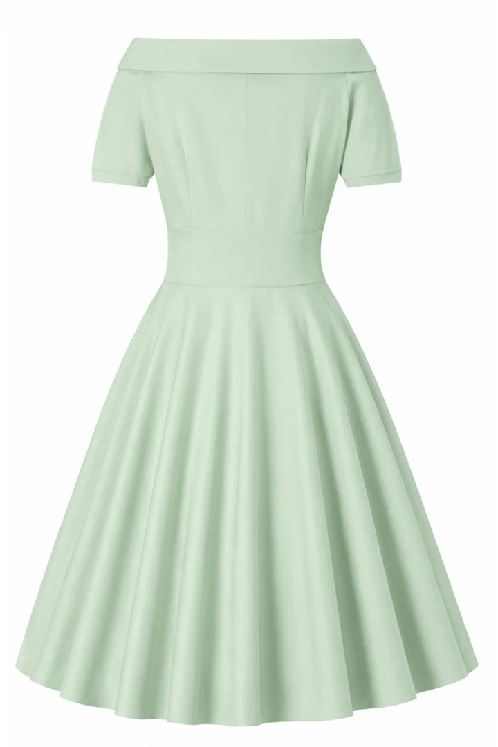 PREORDER - Darlene Light Green Dress - Expected dispatch date 1st of July