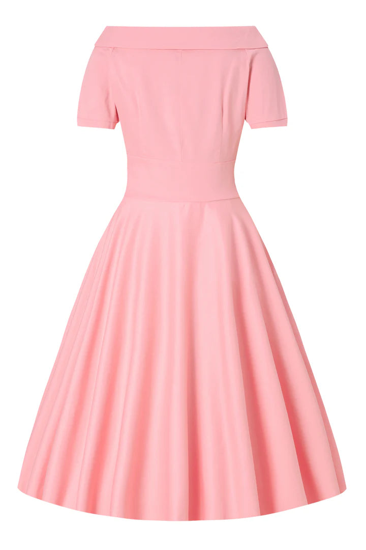 PREORDER - Darlene Light Pink Dress - Expected dispatch date 1st of July