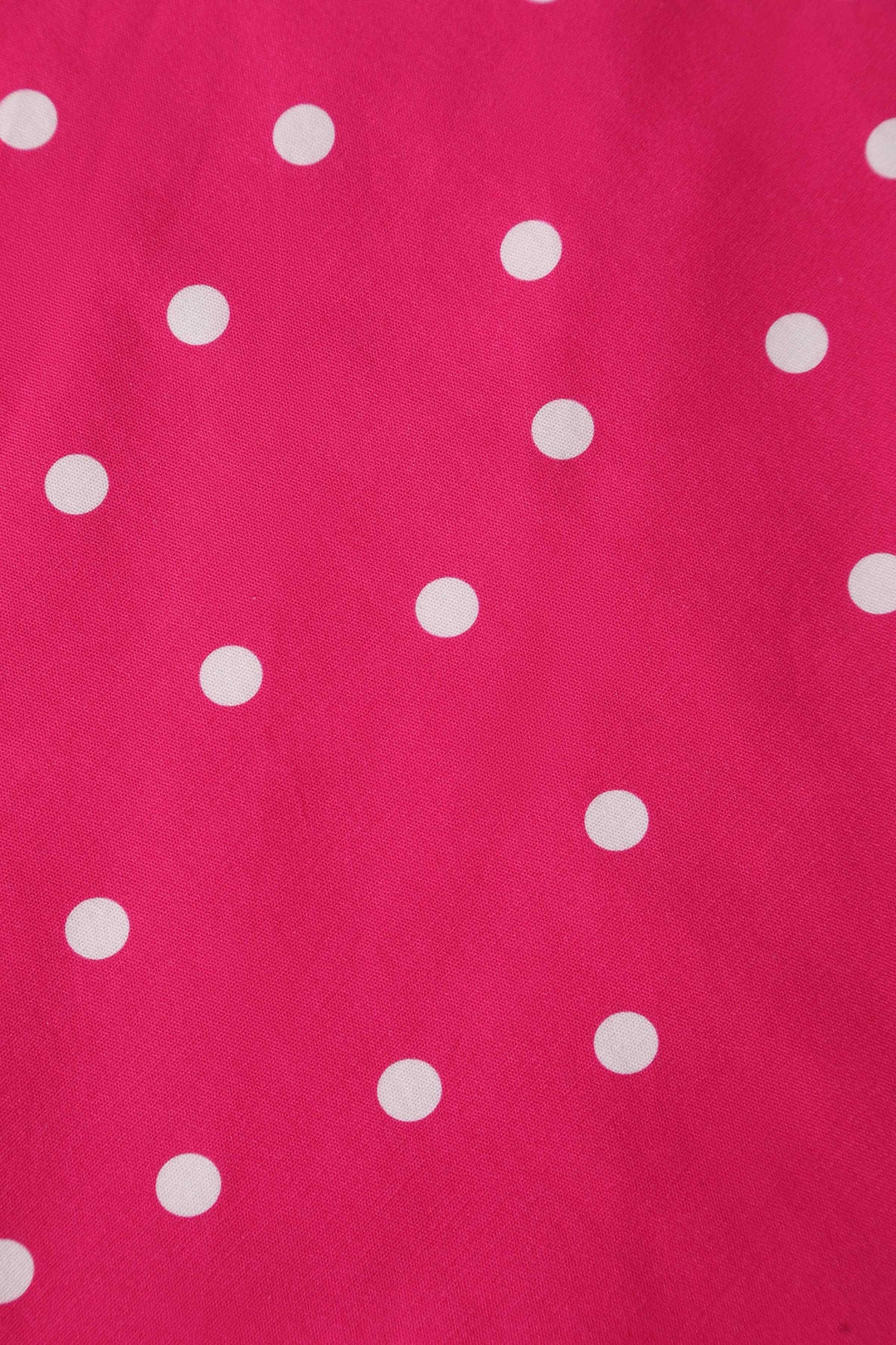 Darlene Pink Polka Dress