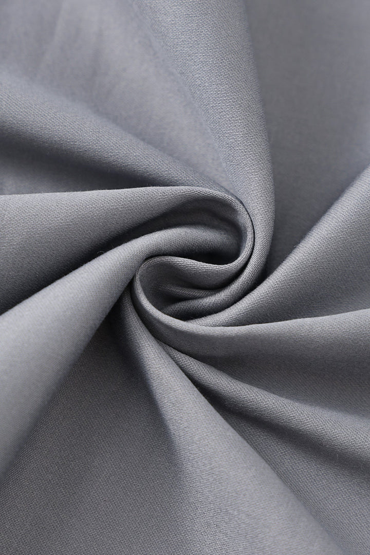 PREORDER - Deborah Grey Sleeve Circle Dress - Expected dispatch 5th of November