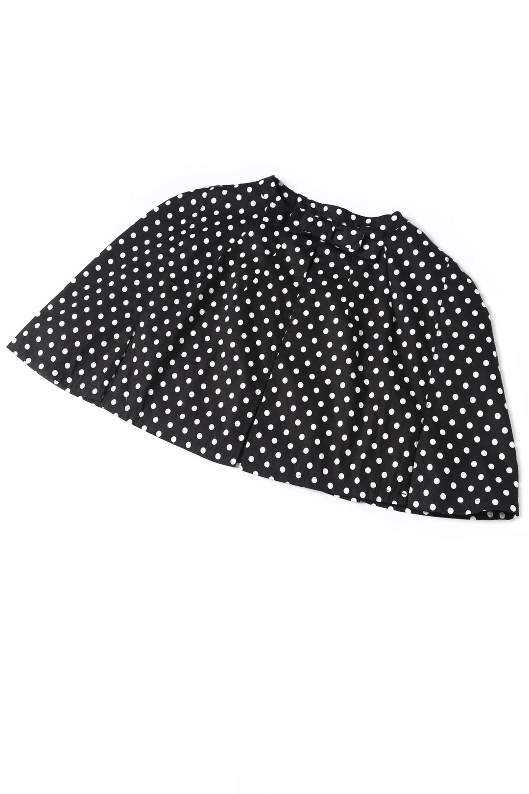 PREORDER - Sabrina Black Polka Cape - Estimated dispatch 12th of November