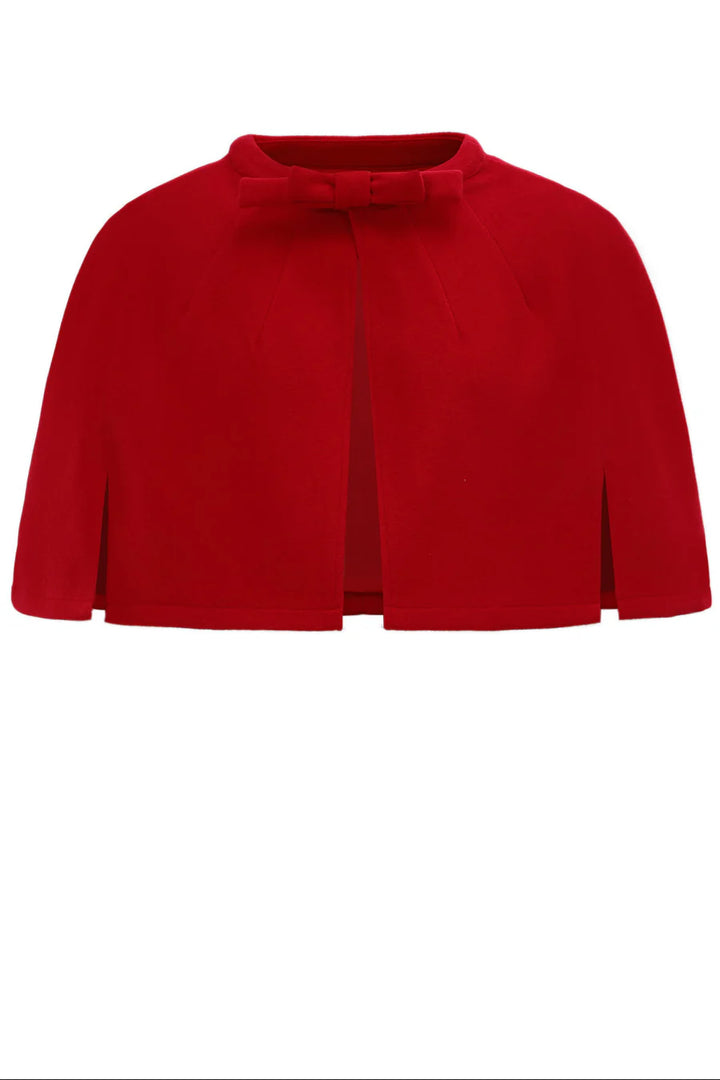 PRE-ORDER - Sabrina Burgundy Cape - Expected dispatch 24th of June