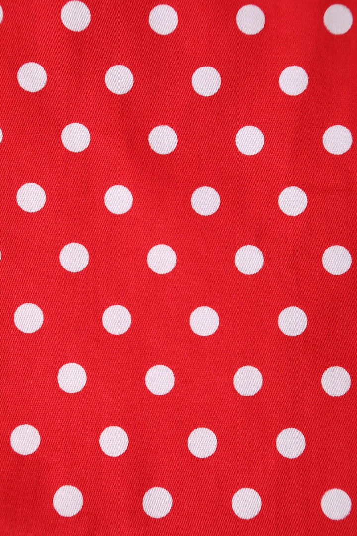 PREORDER - Sabrina Red Polka Cape - Estimated dispatch 12th of November