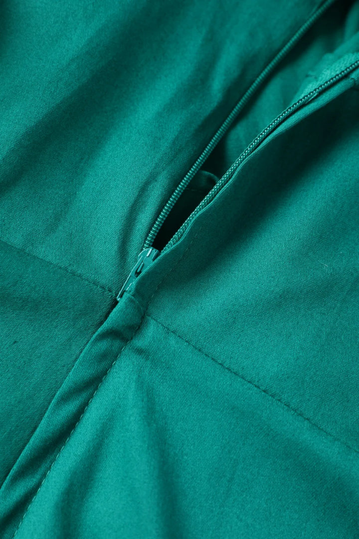 PREORDER - Penelope Emerald Jade Teal Shirt Dress - Expected dispatch 10th of November