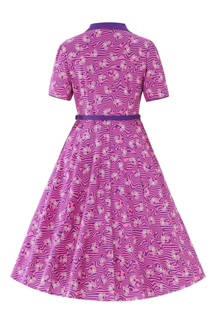 PREORDER - Penelope Pink Cheshire Cat Shirt Dress - Expected dispatch 6th of August