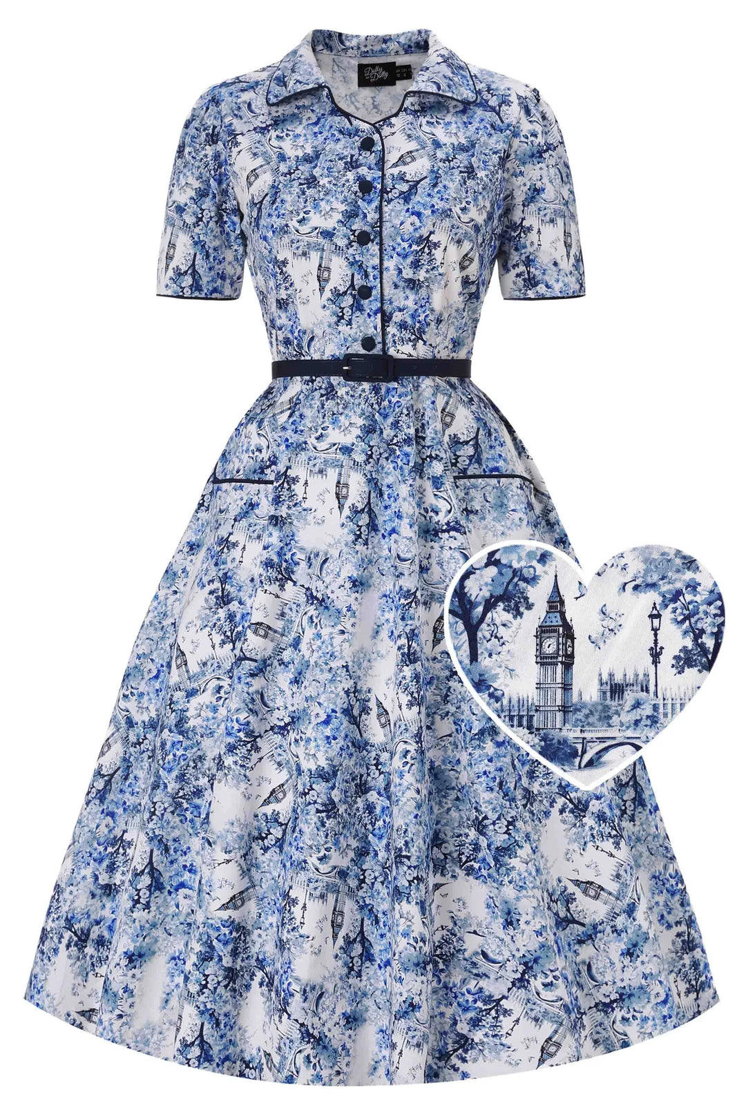 PREORDER - Penelope Big Ben Shirt Dress - Expected dispatch 6th of August