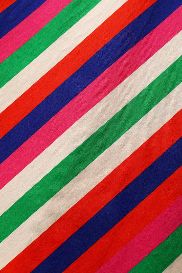 PREORDER - Mollie Navy Blue Rainbow Shirt Dress - Expected dispatch 1st September