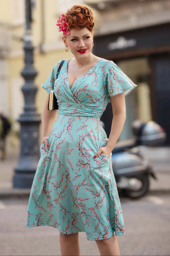 Donna Cherry Blossom Dress - Preorder for dispatch 16th September