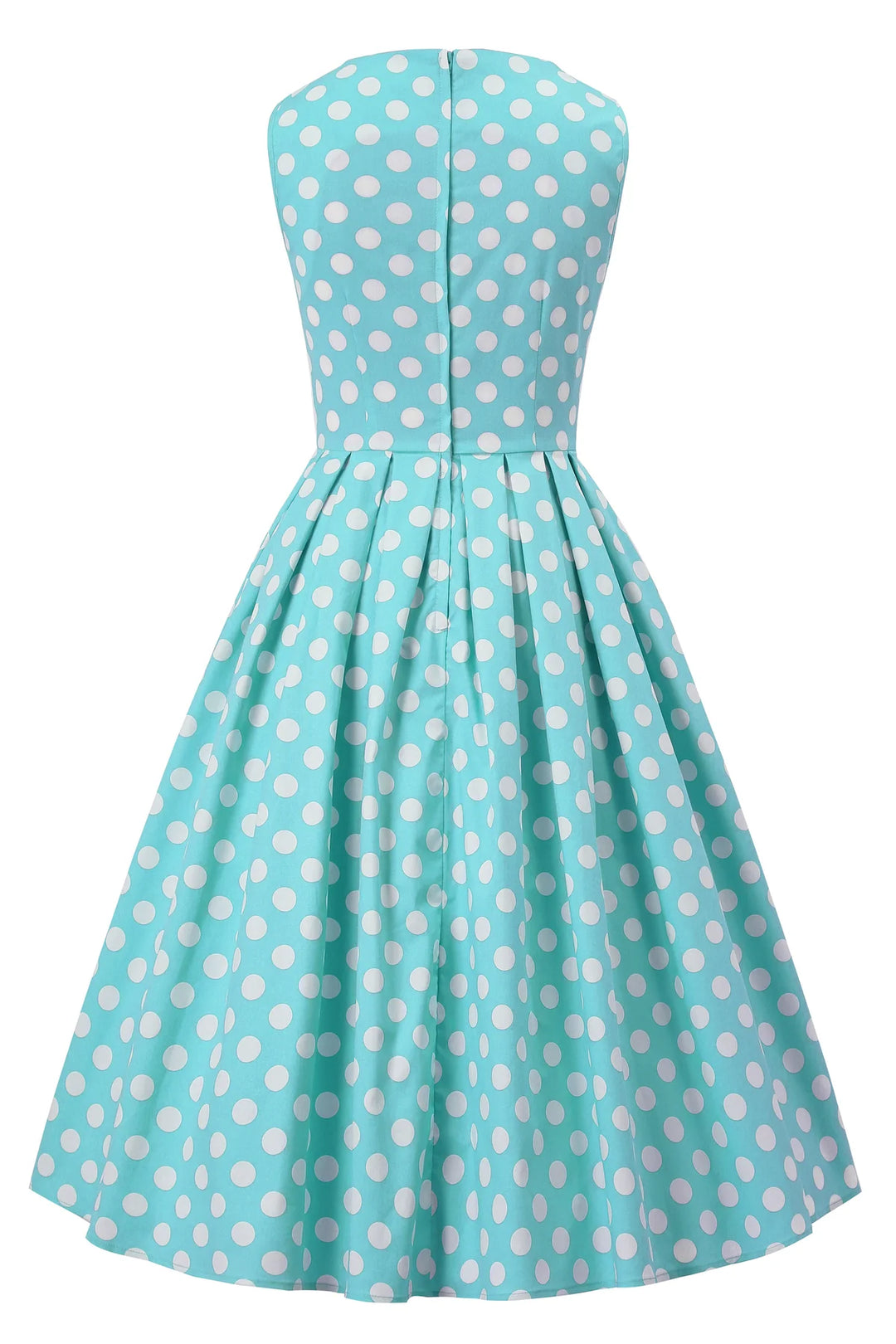 Blair Mint Green Polka Mesh Dress
