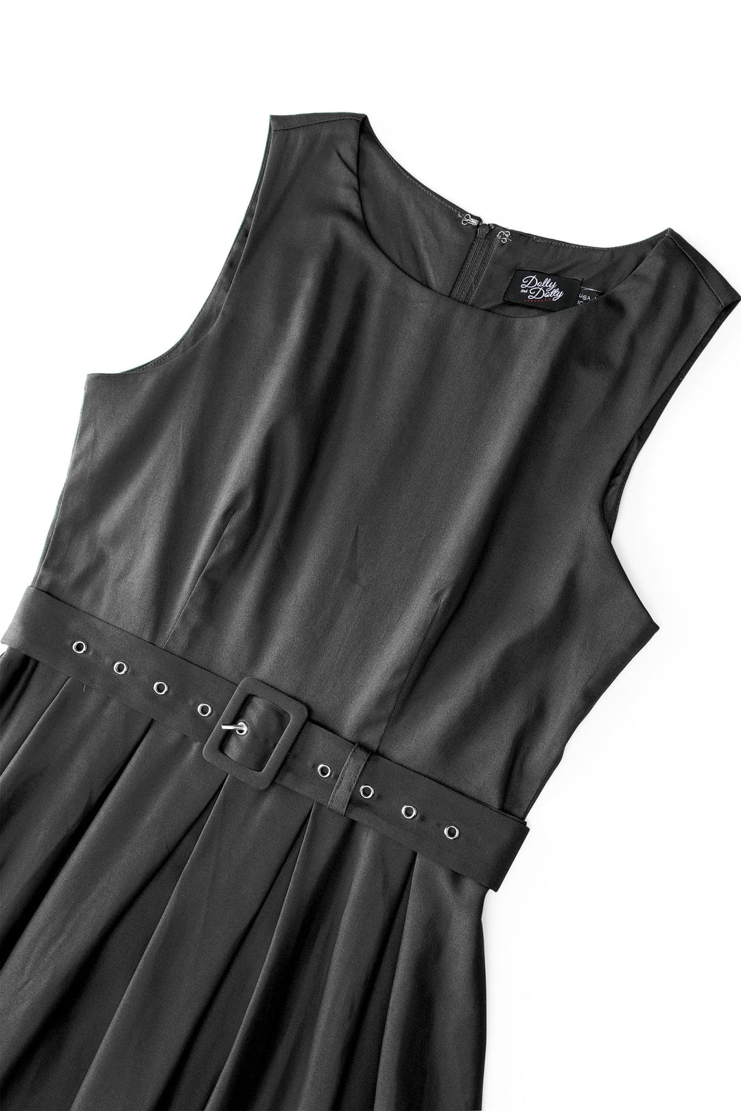 Helen Plain Black Dress