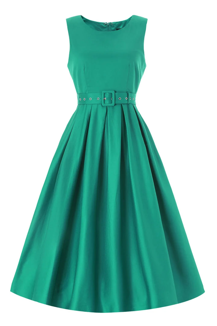 PREORDER - Helen Green Midi Dress - Expected dispatch 10th of September