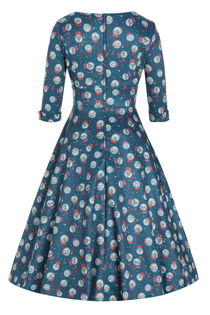 PREORDER - Scarlette Snow Globe Swing Dress - Estimated dispatch 28th of October
