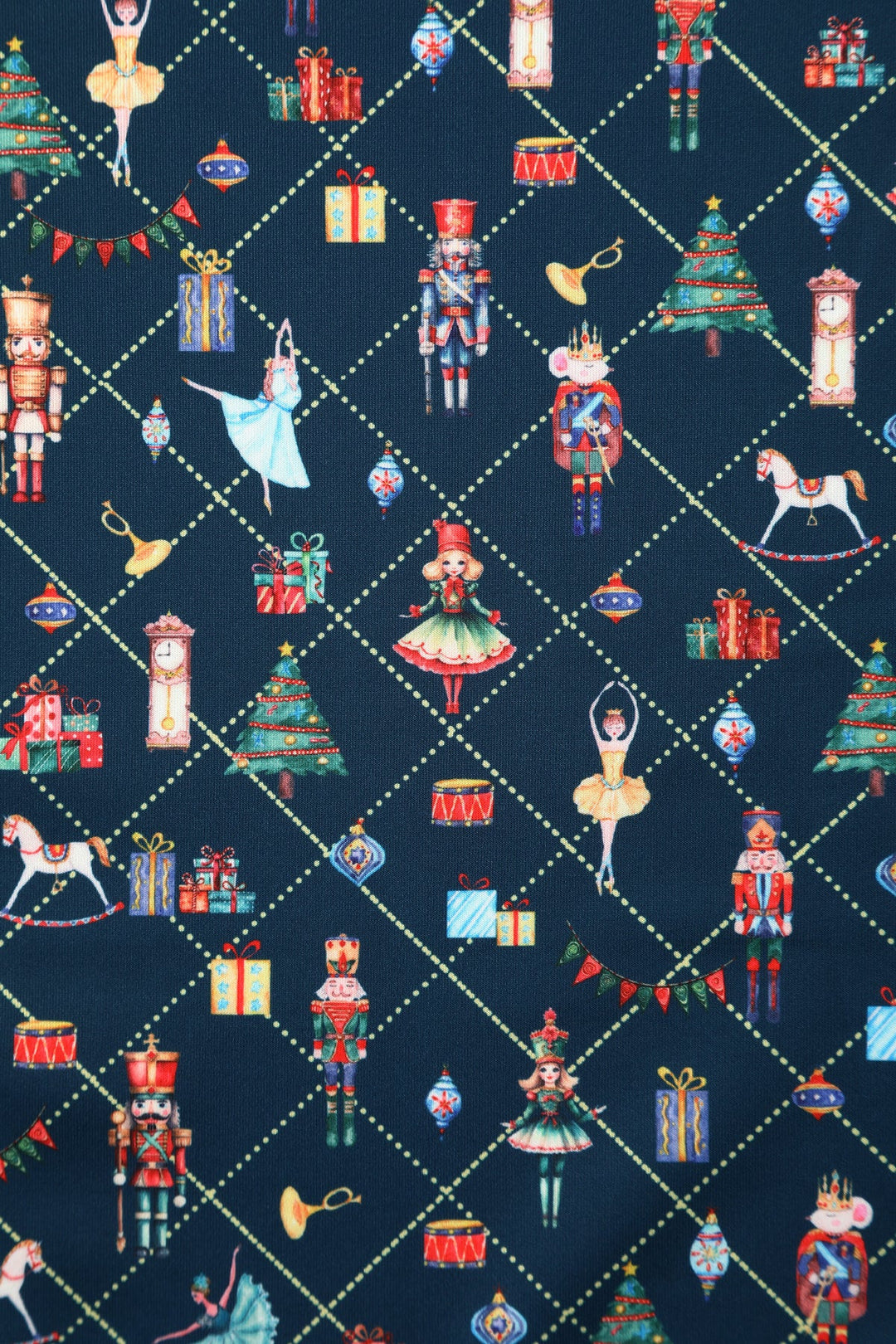 PREORDER - Scarlette Blue Nutcracker Swing Dress - Estimated dispatch 5th of November
